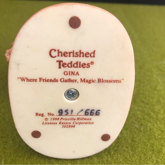 Cherished Teddies | Release Dates 1995/1998/1999 | Pre-Owned | Good Condition - Picture 10 of 12